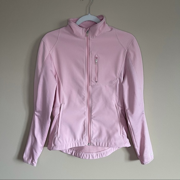 Nike Jackets & Blazers - Nike FITSTORM Pink Running Jacket Size Small (4-6)